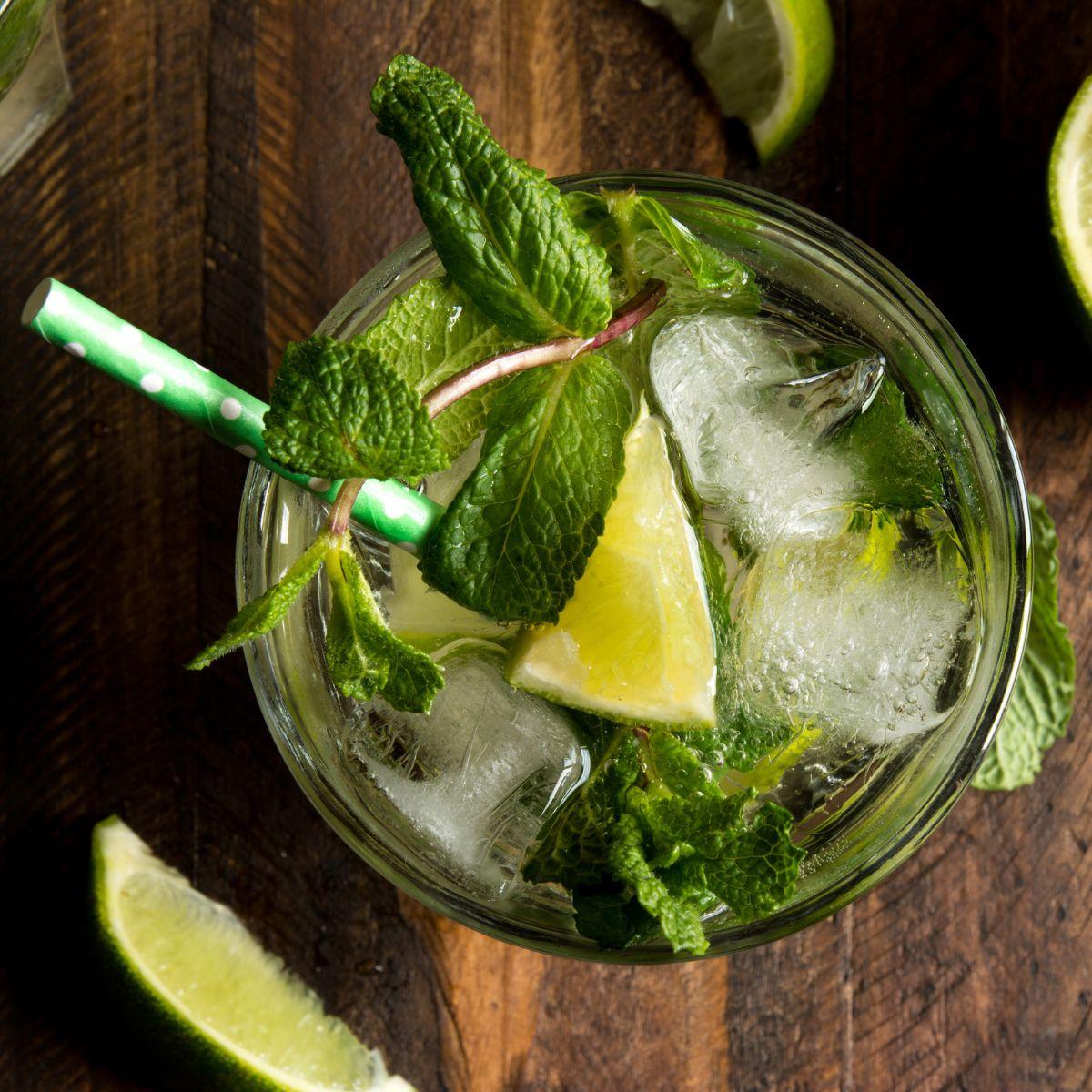 Mint Mojito Marijuana Mocktail